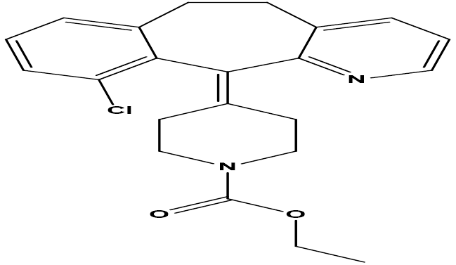 Loratadine 8-Dechloro-10-Chloro Impurity